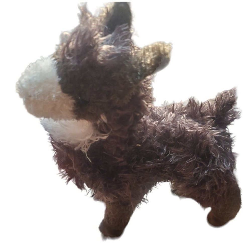 Douglas Cuddle Toys Llama Alpaca Stuffed Animal Soft Brown Plush - Picture 4 of 15